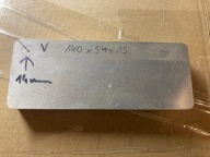 Aluminium 15mm formatka aluminiowa kęs blacha