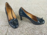 GINO ROSSI nr 37 wygodne eleganckie czółenka skóra