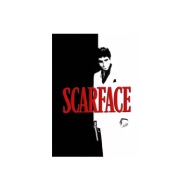 Plakat „Scarface” – Kultowy Plakat Filmowy Retro