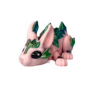 Mini Figurka Kryształowy Królik druk 3D