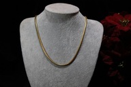 ŁAŃCUSZEK ZE STALI CHIRURGICZNEJ 316L POZŁACANY