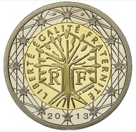 FRANCJA - 2 Euro - 2011 - UNC