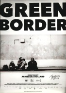 Plakat filmu "Zielona granica" z autografem Agnieszki Holland