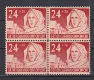 GG Fi 57 postfrisch w czworobloku