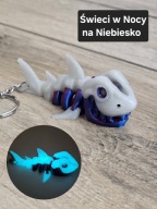 Breloczek Skeleton Shark Rekin 3d - Brelok Druk3d fidget Keychain