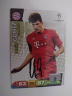 Karta panini autograf Bundesliga Bayern Mario Gomez Champions League