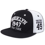 Czapka snapback BROOKLYN 1947 New York | Styl streetwear | Nowa