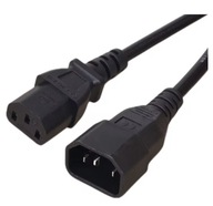 Przedłużacz komputerowy PC 1m 230VAC