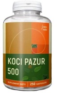 Preparat Nanga Koci Pazur 500 mg 250 kapsułek
