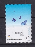 BOŚNIA ** EUROPA, plakaty, motyle Mi 301