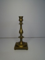 lichtarz stylowy mosiężny świecznik