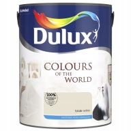 DULUX ŚWIATA FARBA LATEKSOWA ŚCIENNA Białe Wino 5L