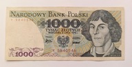 1000 ZŁOTYCH 1975 seria Y 584...