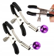 Dzwoniące zaciski na sutki – klamerki do stymulacji zmysłów