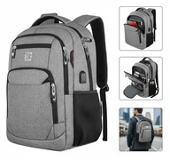 Plecak na Laptopa marcello z USB, Antykradzieżowy, Wytrzymały 15,6