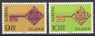 Islandia Mi. 417-418 czyste ** - EUROPA CEPT