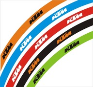 PASKI NAKLEJKI NA FELGĘ KTM od 10-21"