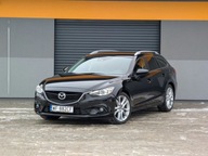 Mazda 6 Navi Ledy Automat Tempomat Serwis Gwarancja 2.2 Diesel 175KM
