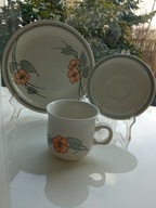 4 x Zestaw śniadaniowy sygnowany Anglia Churchill