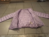 Lekka Kurtka Damska, ocieplana, z kiszeniami i pokrowcem 42