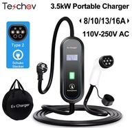 ŁADOWARKA KABEL DO ŁADOWANIA SAMOCHODU ELEKTRYCZNEGO 16A 230V UNIWERSALNA