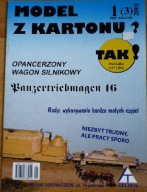 Delta-te 1/2001 Wagon opancerzony Panzertrieibwagen 16 1:87