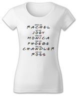 Koszulka damska FRIENDS biała rozmiar XXL