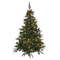 Duża choinka sztuczna PE+PVC Świerk 150 cm gęsta jak żywa na Święta ozdoby