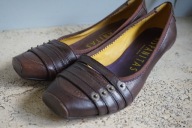 HISPANITAS MADE IN SPAIN BUTY CZÓŁENKA r.38 SKÓRA POWYSTAWOWE