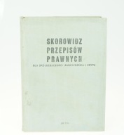 Skorowidz przepisów prawnych dla spółdzielczości, Wiesław Altyński, 1967 r.