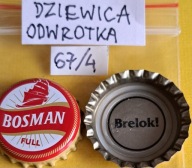 Kapsel z piwa Bosman Szczecin