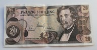 Austria 20 szylingów 1967