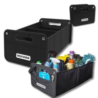 DUŻY ORGANIZER DO BAGAŻNIKA SAMOCHODU AUTA KUFER SKRZYNKA USZTYWNIONY