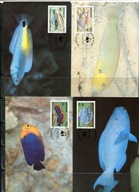 A51340)WWF-Maximum Karty Ryby: Grenada 1299 - 1302