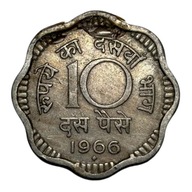 INDIE - 10 PAISE - 1966 - Z KROPKĄ