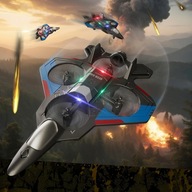 SAMOLOT NA PILOT ZDALNIE STEROWANY MYŚLIWIEC DRON OBRÓT 360°