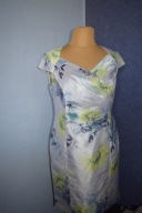 * JACQUELINE RIU * SUKIENKA ELEGANCKA OŁÓWKOWA PRAWIE NOWA_46