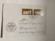 Koperta z obiegu. Kasownik Bonn 1. 04903