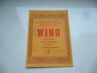 PRL STARA ETYKIETA Z KOLEKCJI WINO OWOCOWE BIAŁE KOŚCIAN
