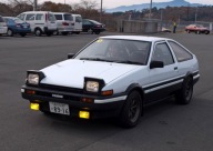 Plakat A3 - Toyota Corolla AE86 Trueno