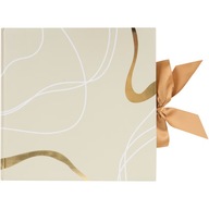 ALBUM NA ZDJĘCIA WKLEJANE TRADYCYJNY PASTELOWY z Kokardą