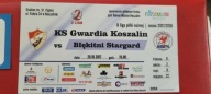 Bilet Gwardia Koszalin - Błękitni Starogard