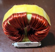 Dławik toroidalny cewka indukcyjna 50A THT 1mH 48mm