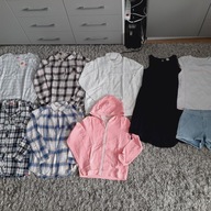 Zestaw H&M COOL CLUB RE koszula bluza sukienka 152-164 9 szt jak nowe+nowe