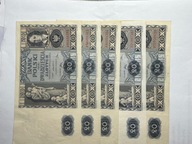 ZESTAW 20 ZŁOTYCH 1936 ROK BARDZO ŁADNE - 5 SZTUK