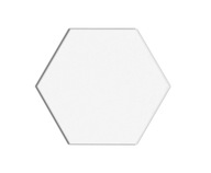 Panel akustyczny samoprzylepny sześciokątny 26x22,5 cm