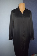 Vero Moda Piękna sukienka długa czarna rozpinana prawie nowa_42