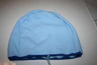 gruby pokrowiec worek na kask narciarski niebieski XL/XXL bawełna dresowa