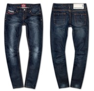 S.U.P.E.R.D.R.Y Japan Built * markowe JEANSY * 28 L