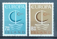 Europa-30 Islandia czysta seria** 1966r.